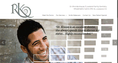 Desktop Screenshot of lovelandfamilydental.com